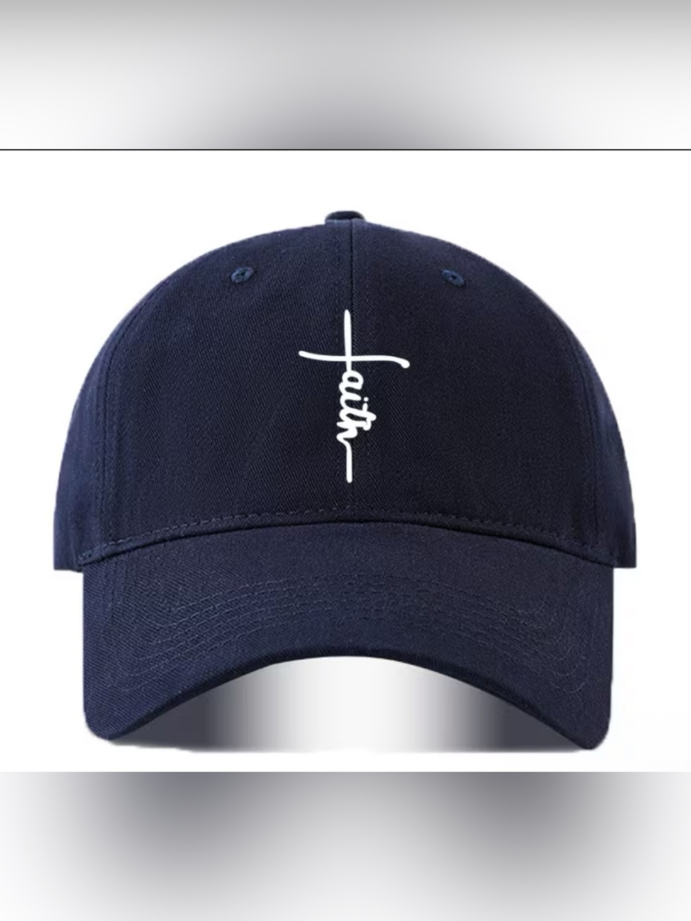 Faith Embroidered Women’s Baseball Cap NWOT